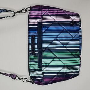 💰NWOT! LUG ▪︎ FLARE STRIPED CROSSBODY ▪︎ LOVE STRIPE